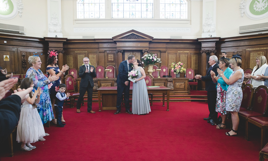 Islington Town Hall London Wedding Photographer